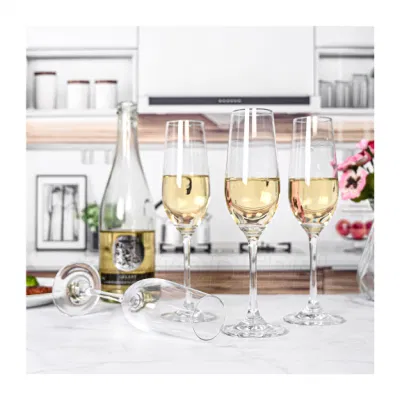 Оптовая продажа высокого класса уникальные декоративные бокалы для вина хрустальное стекло флейта для шампанского